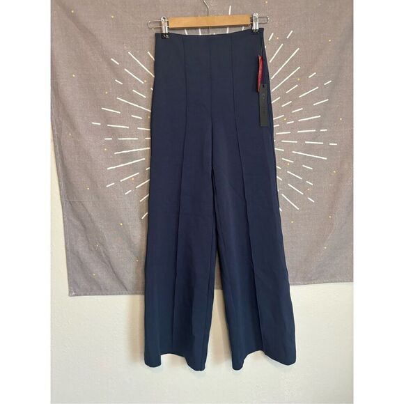 NWT Carbon38 Navy High Waisted Scuba Pant - Picture 6 of 10